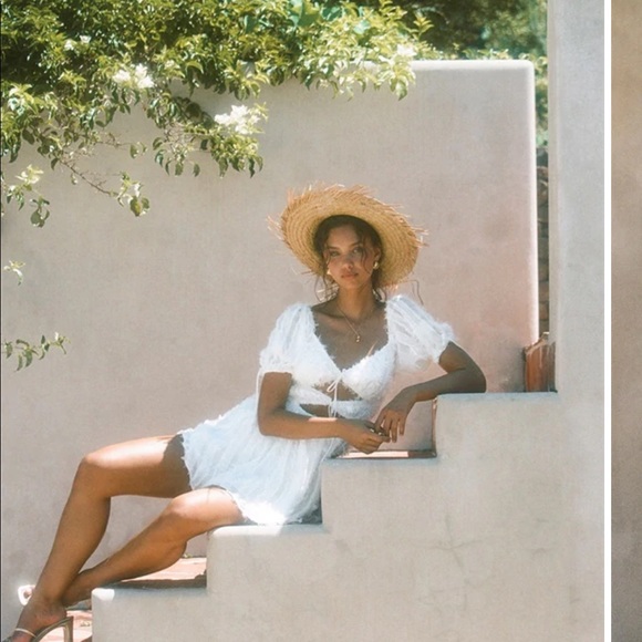 SABO SKIRT Blake Cutout Dress (White) BRAND NEW TAGS ON - Picture 2 of 6